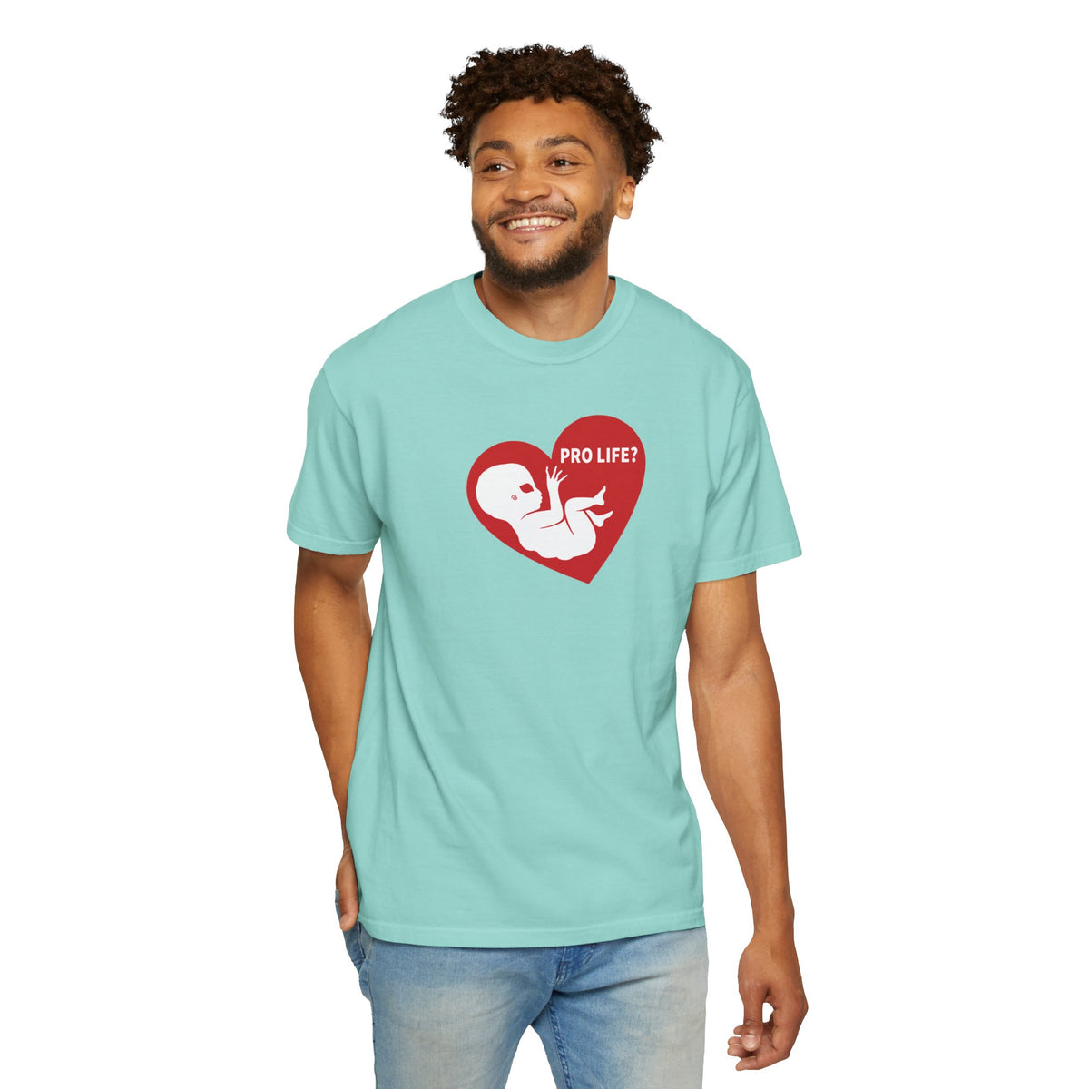 Pro Life? | Extra Terrestrial - Unisex Garment-Dyed T-shirt
