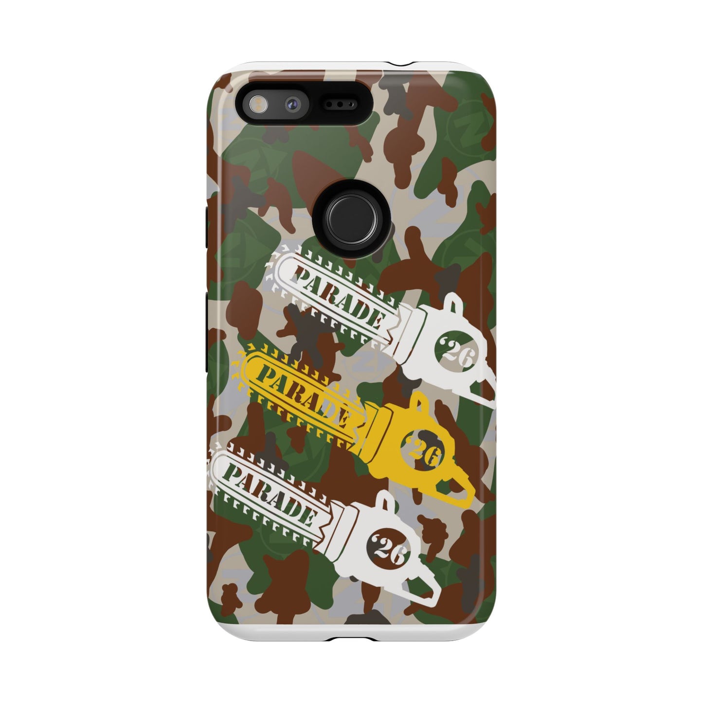 Chainsaw Icon | Camo - Protective Phone Case
