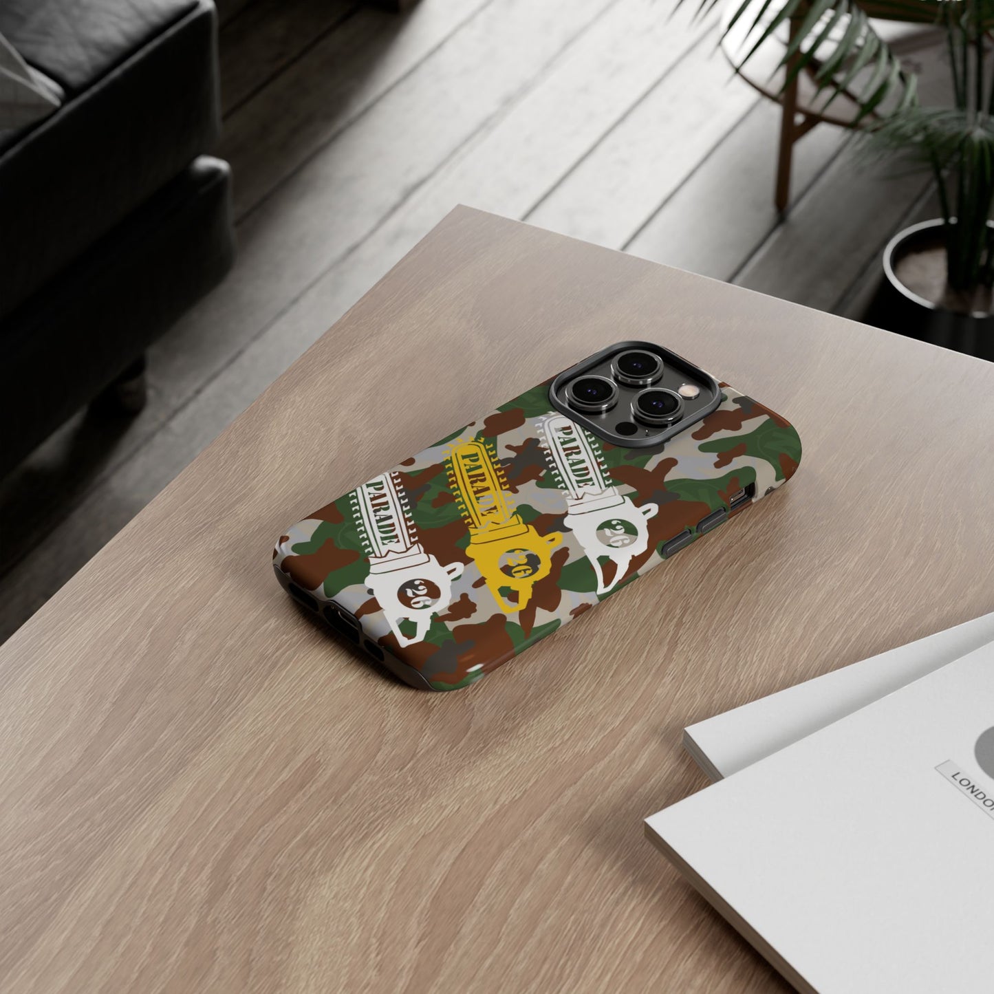 Chainsaw Icon | Camo - Protective Phone Case