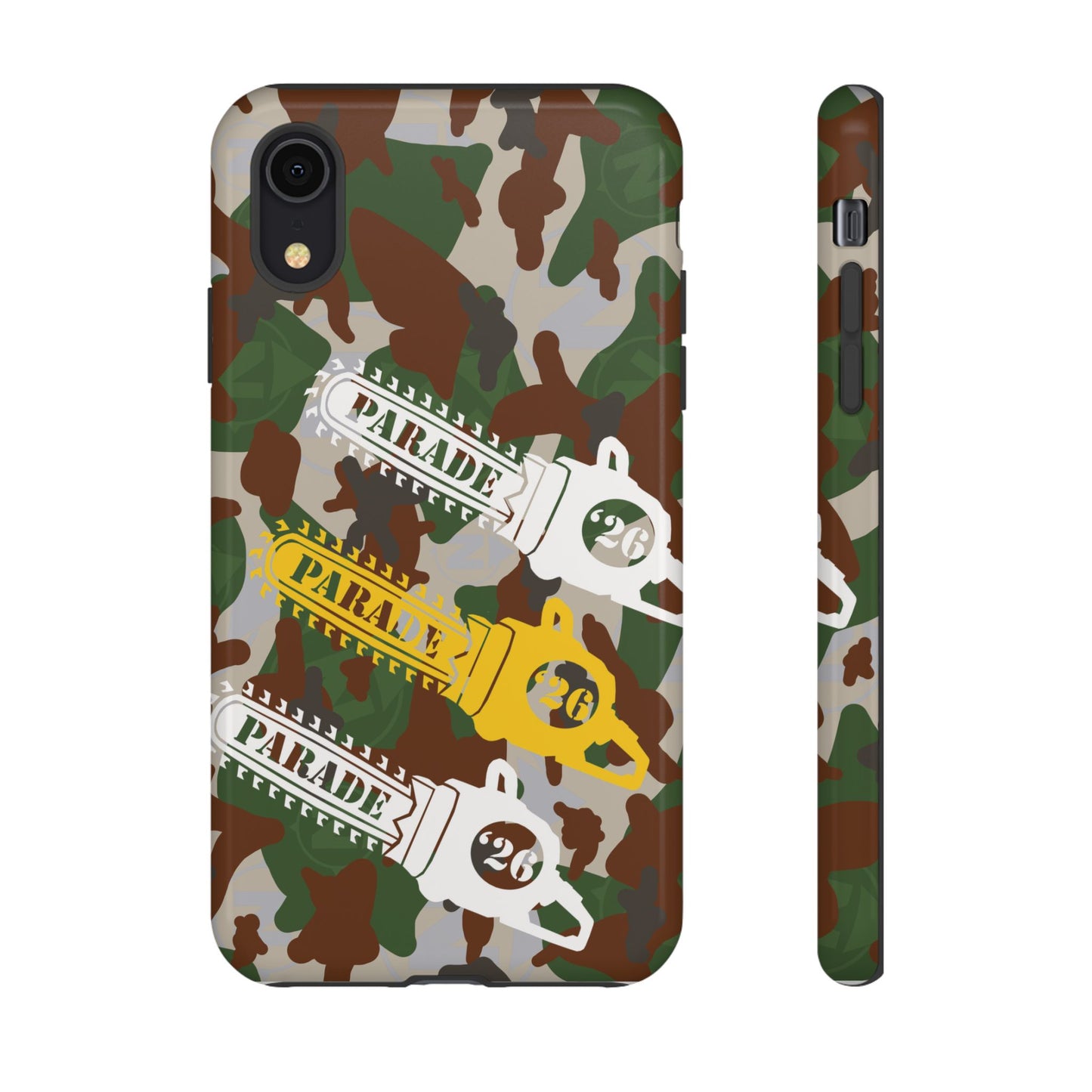 Chainsaw Icon | Camo - Protective Phone Case