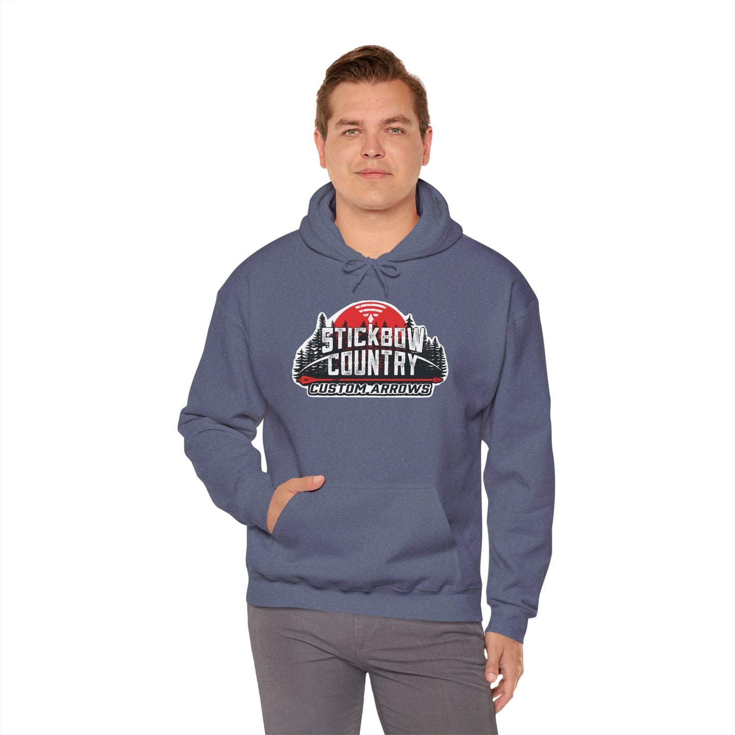 Stickbow Country Custom Arrows Hoodie - Unisex Heavy Blend™ Hoodie