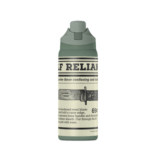 Self Reliance | Vintage Big Knife Mail Order - Oasis Insulated Water Bottle 32oz
