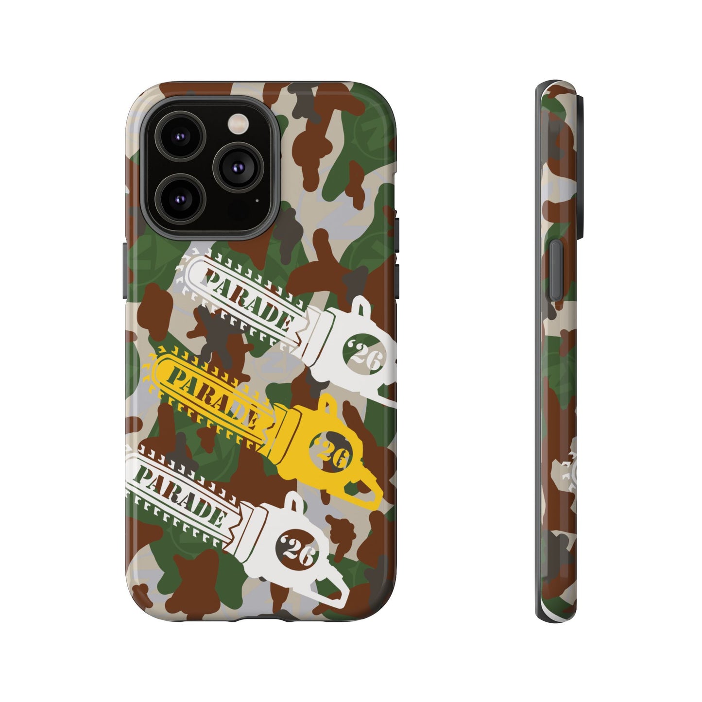 Chainsaw Icon | Camo - Protective Phone Case