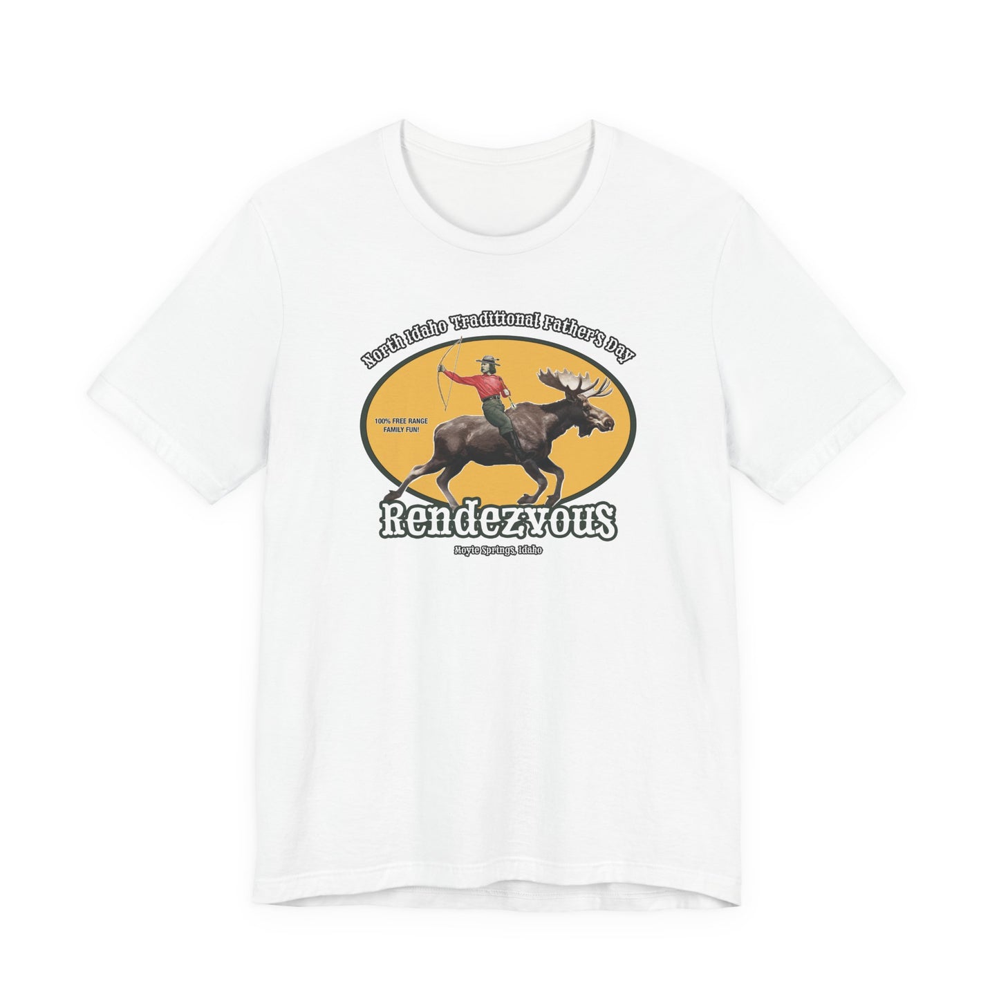NITB Rendezvous | Moose Rider Beer Label - Unisex Jersey Short Sleeve Tee