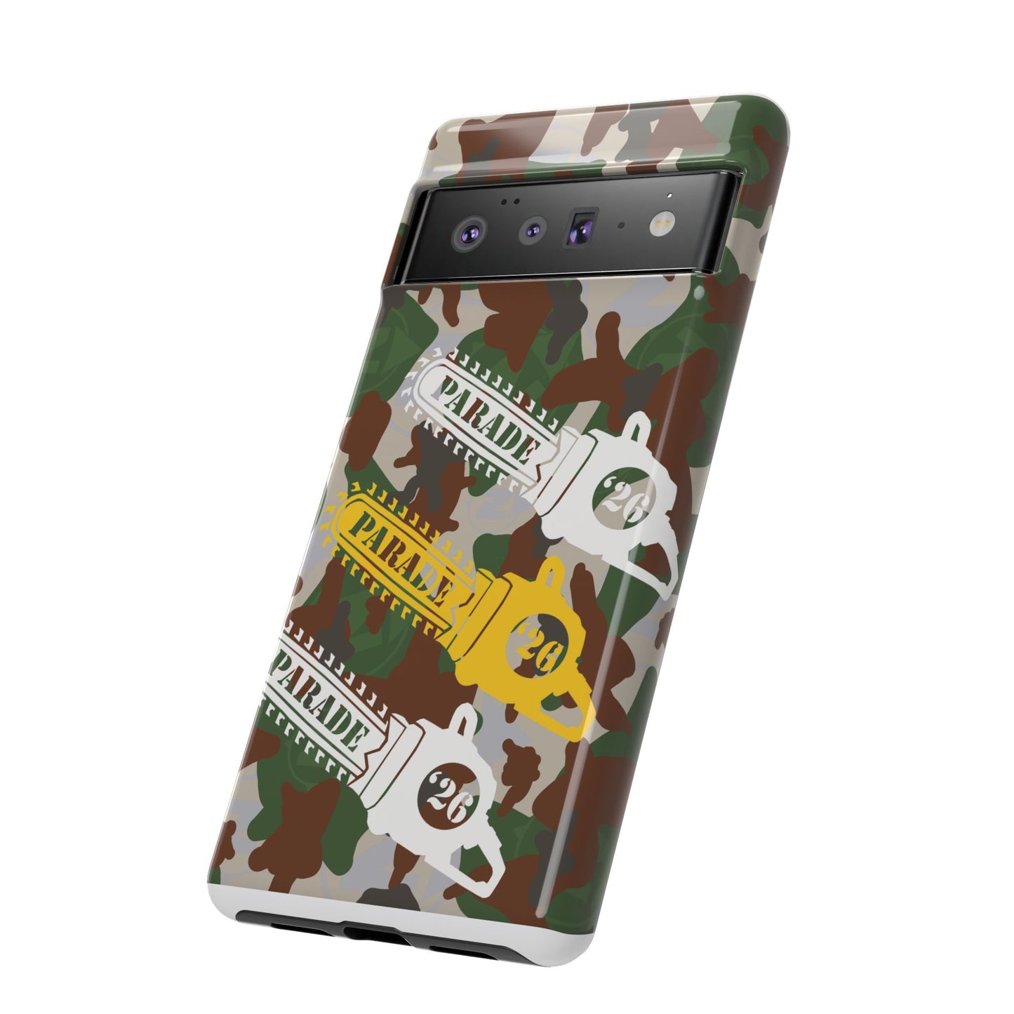 Chainsaw Icon | Camo - Protective Phone Case