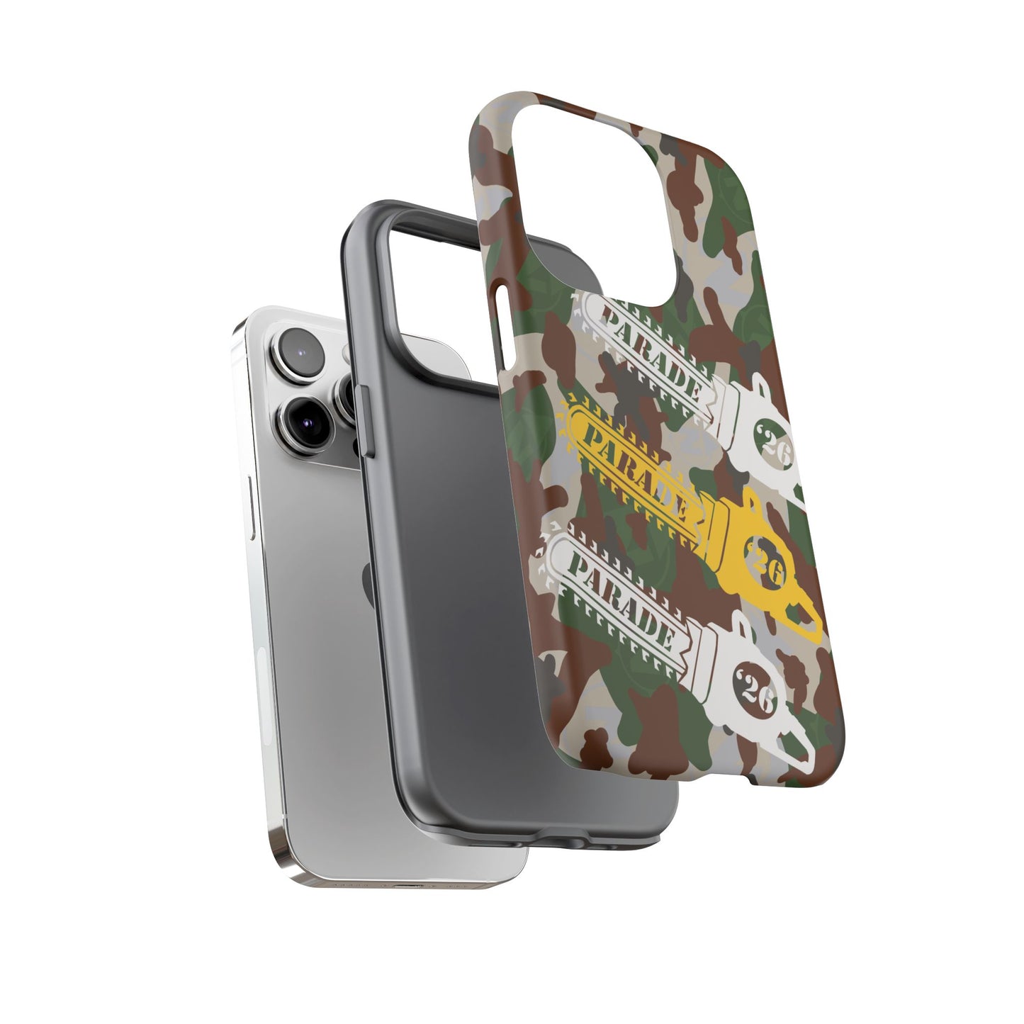 Chainsaw Icon | Camo - Protective Phone Case