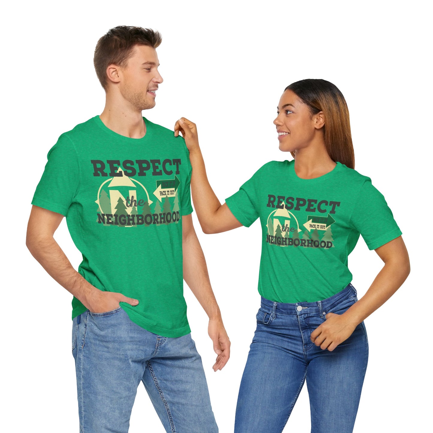 RESPECT - Unisex Jersey Short Sleeve Tee