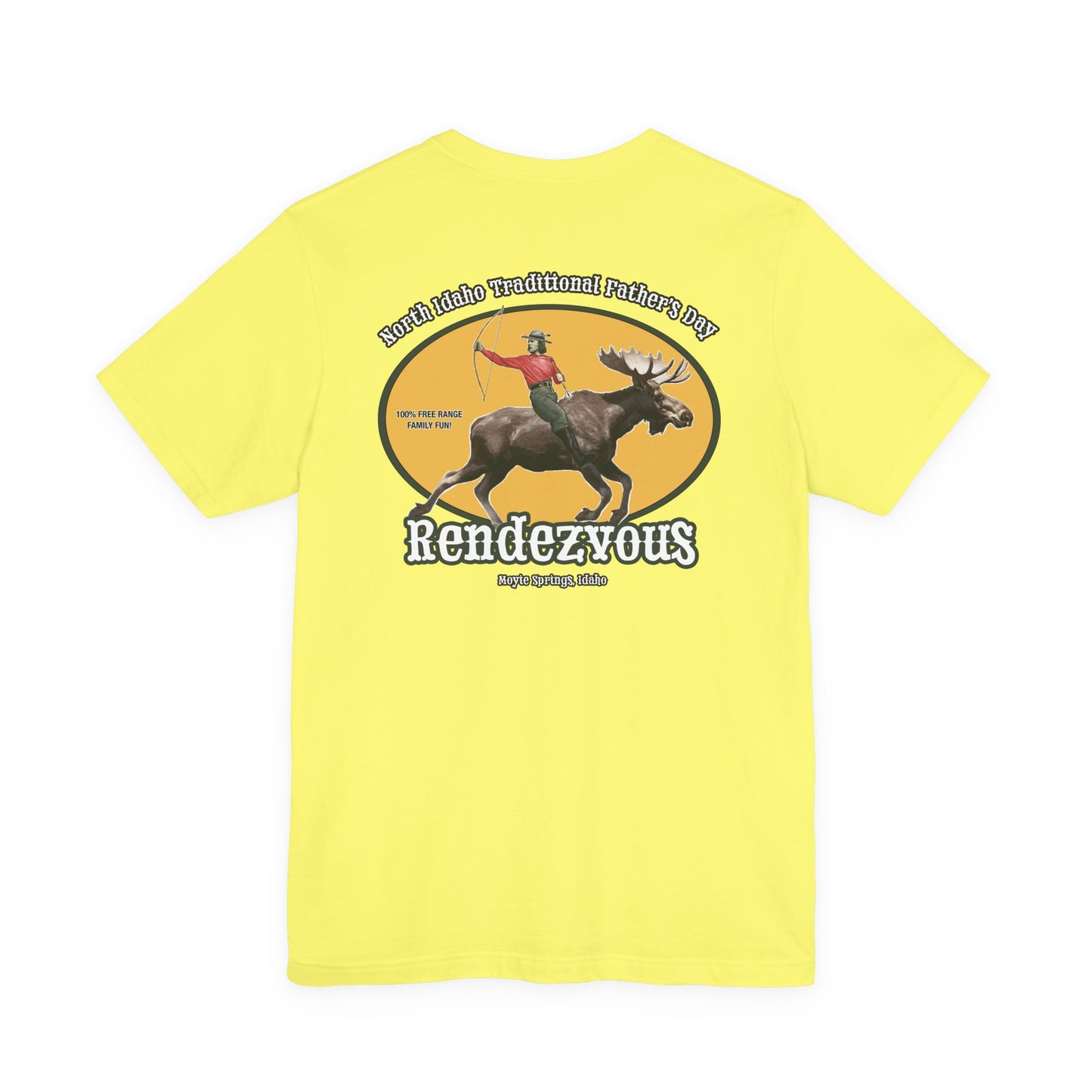 NITB Rendezvous | Moose Rider Beer Label - Unisex Jersey Short Sleeve Tee