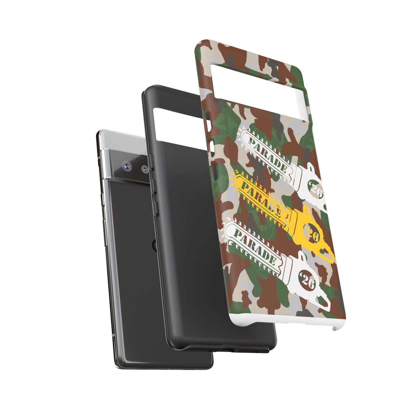 Chainsaw Icon | Camo - Protective Phone Case