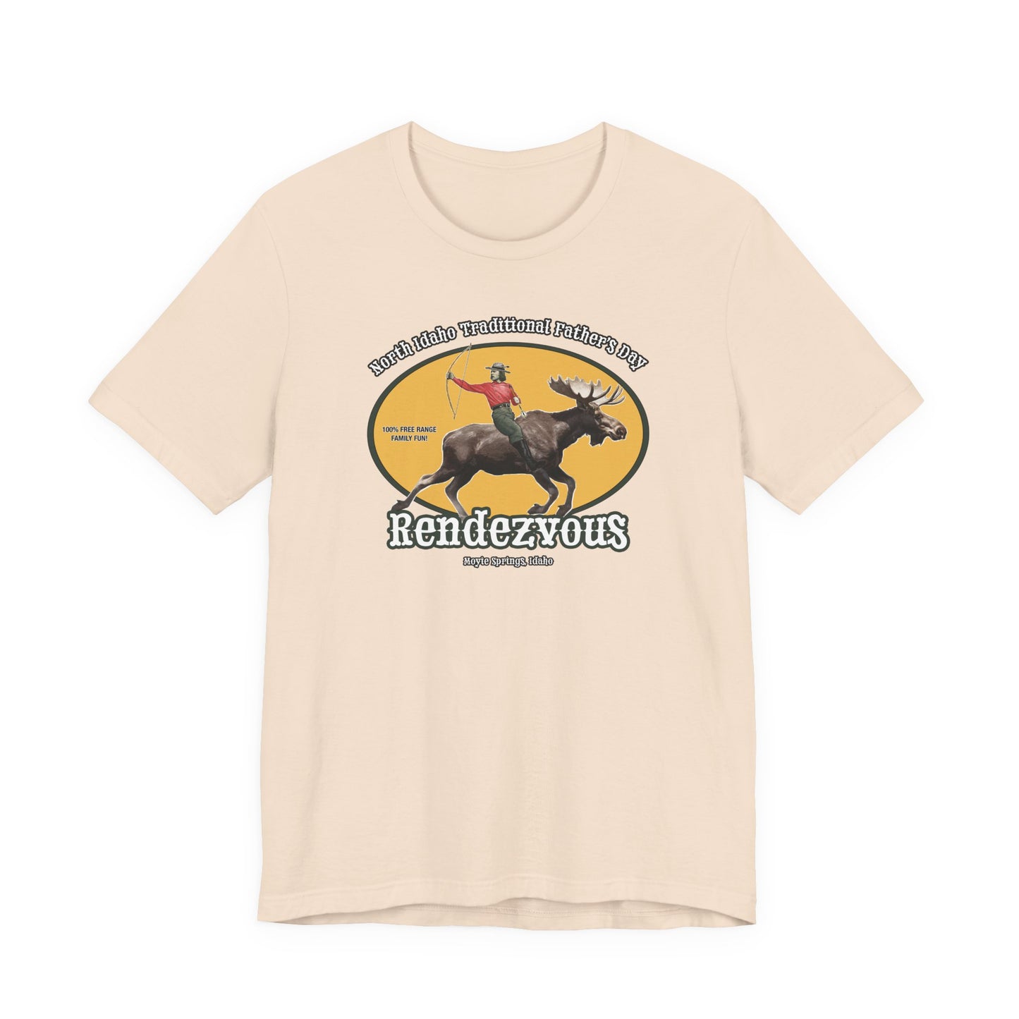 NITB Rendezvous | Moose Rider Beer Label - Unisex Jersey Short Sleeve Tee