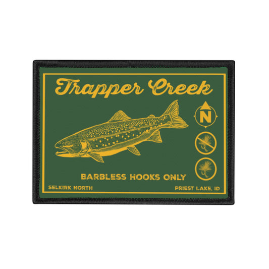 Trapper Creek | Fly Fishing - Iron-On Patch