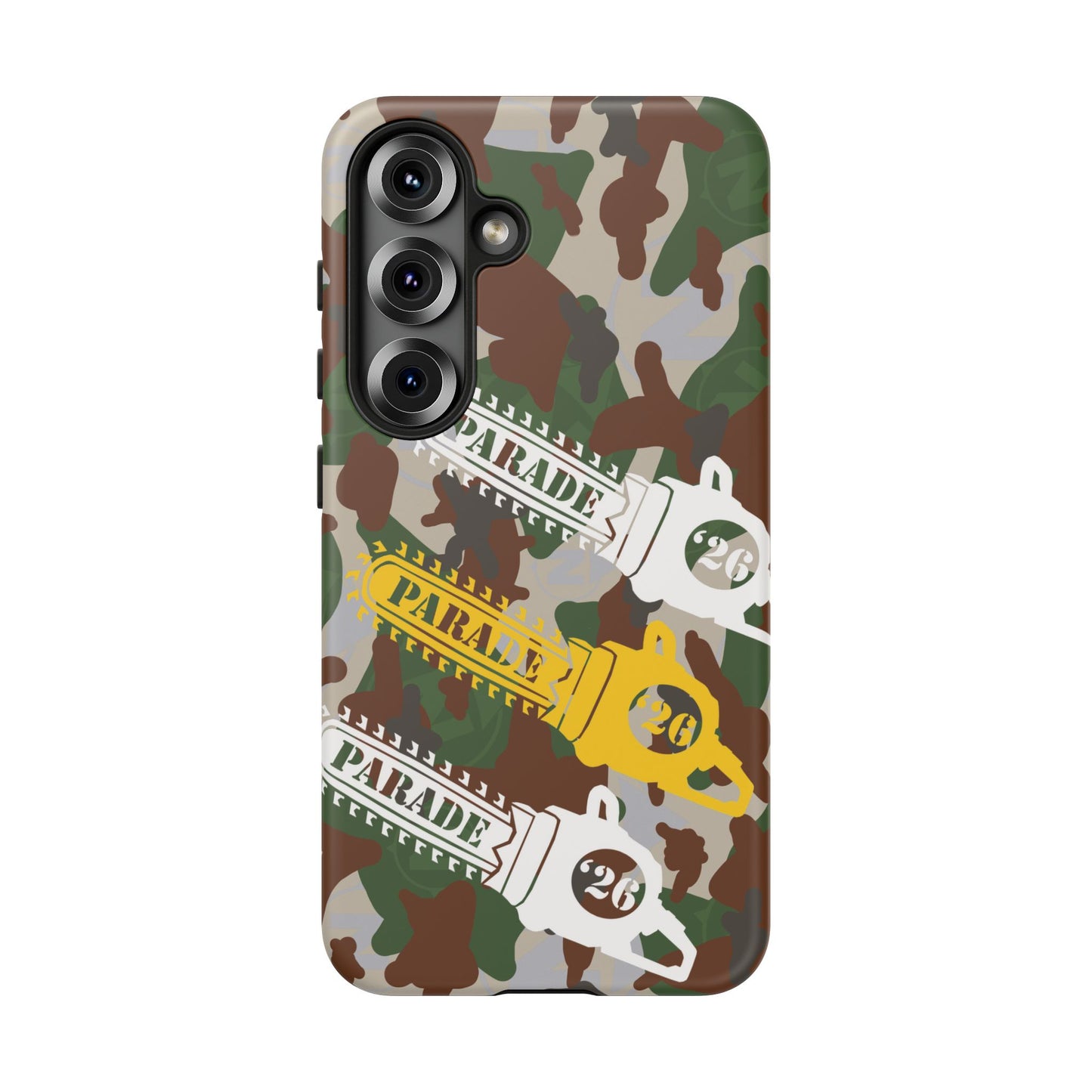 Chainsaw Icon | Camo - Protective Phone Case