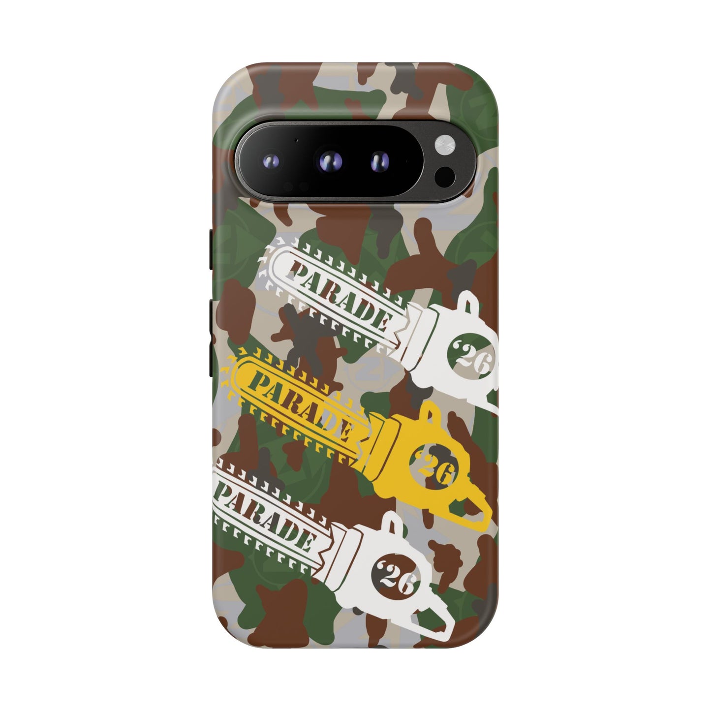 Chainsaw Icon | Camo - Protective Phone Case