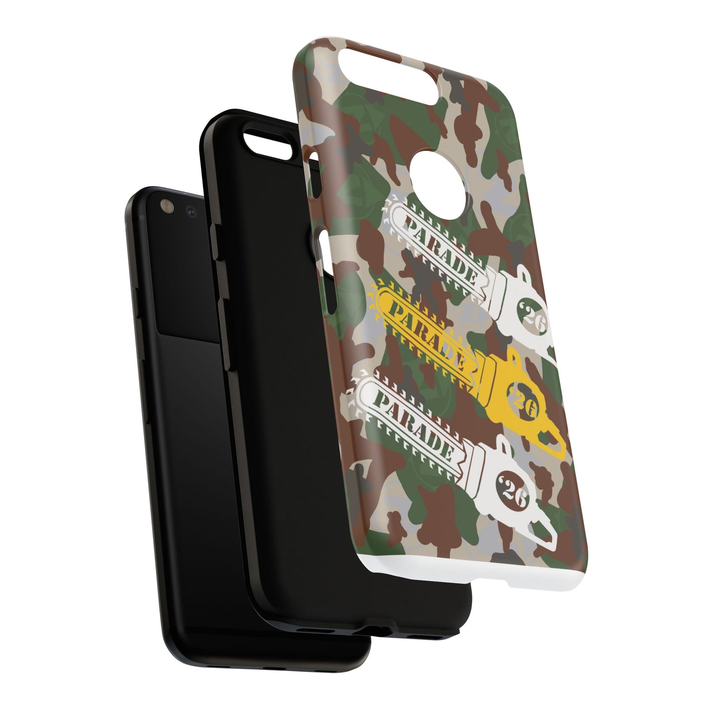 Chainsaw Icon | Camo - Protective Phone Case