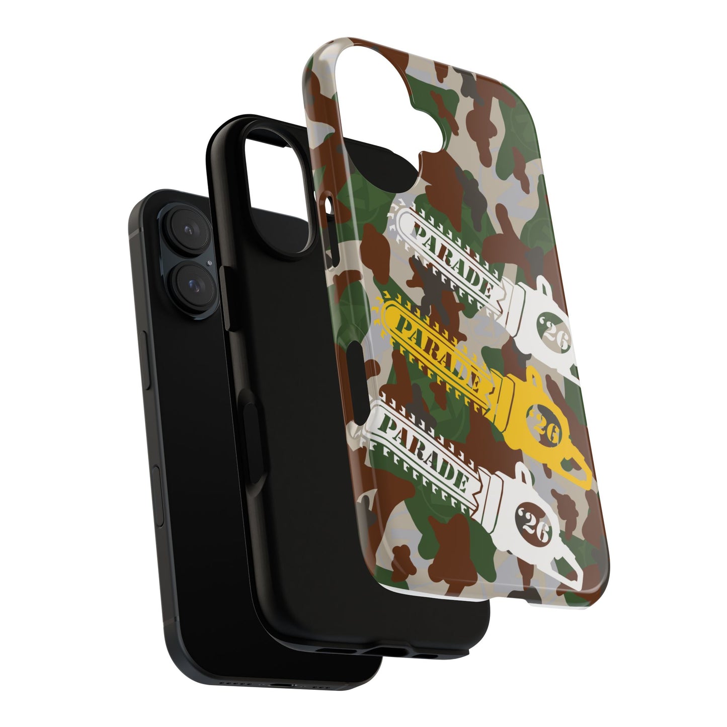 Chainsaw Icon | Camo - Protective Phone Case
