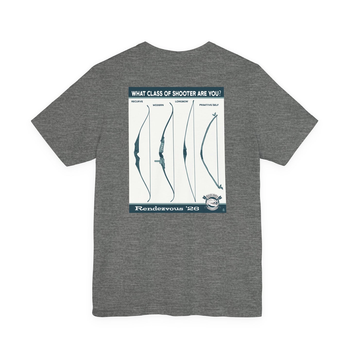 2026 NITB Rendezvous "SHOOTER" - Unisex Jersey Short Sleeve Tee