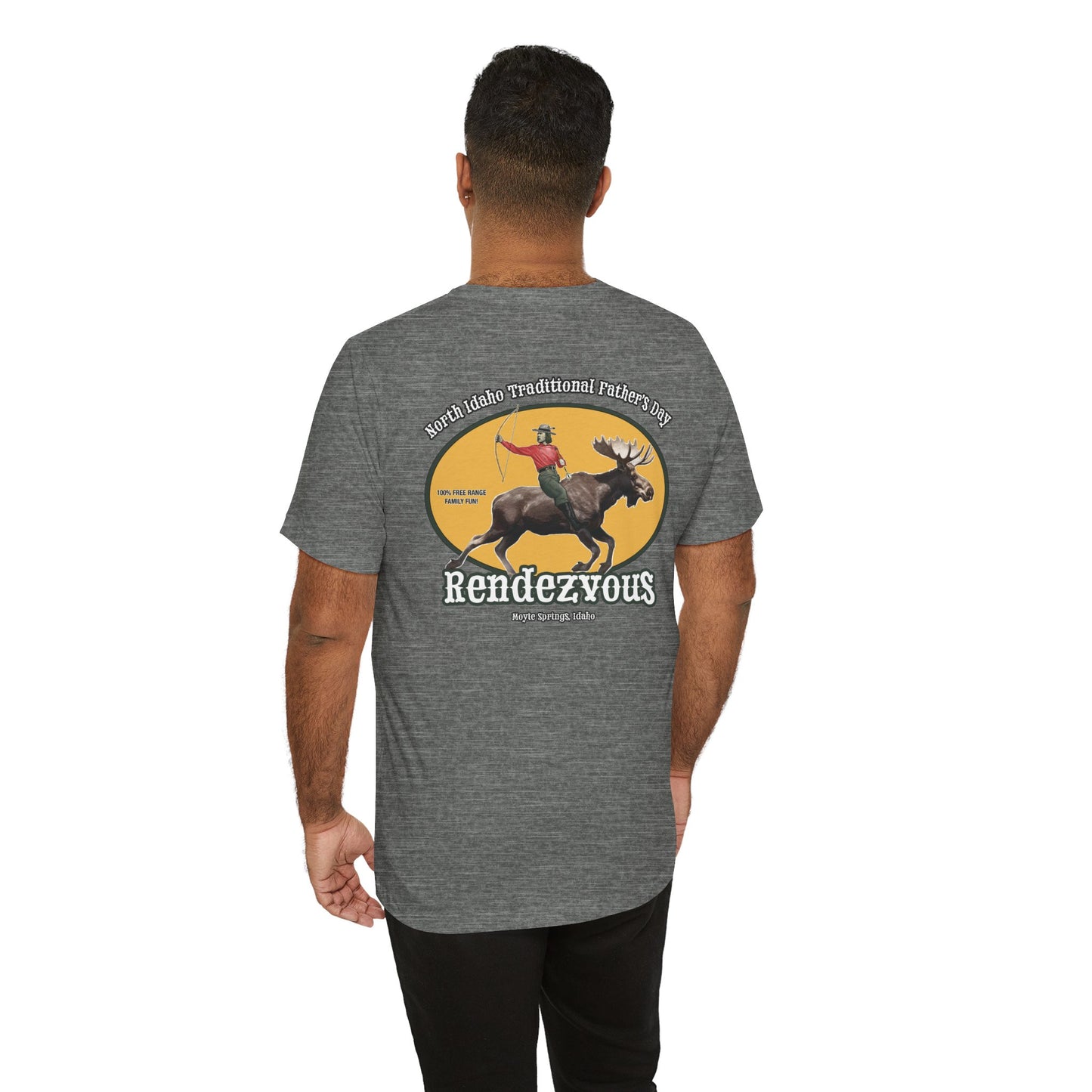 NITB Rendezvous | Moose Rider Beer Label - Unisex Jersey Short Sleeve Tee