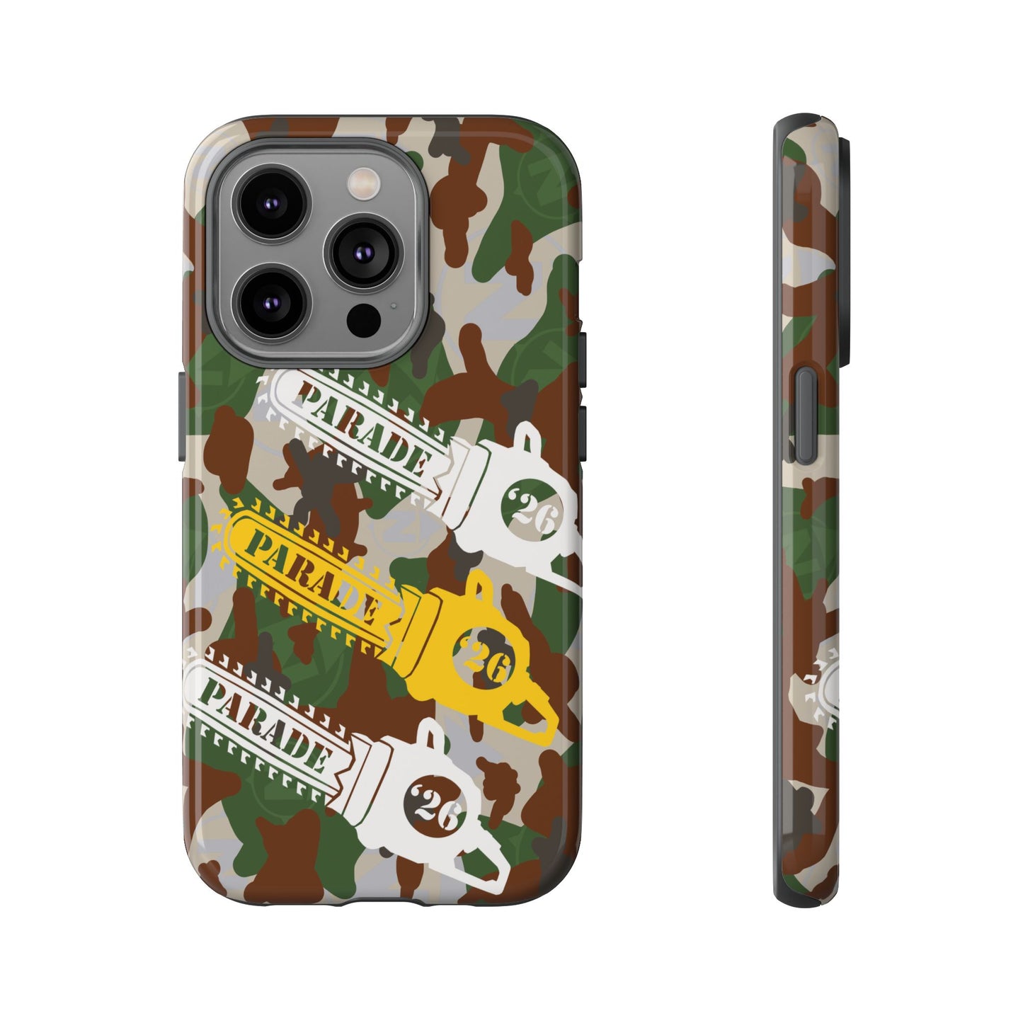 Chainsaw Icon | Camo - Protective Phone Case