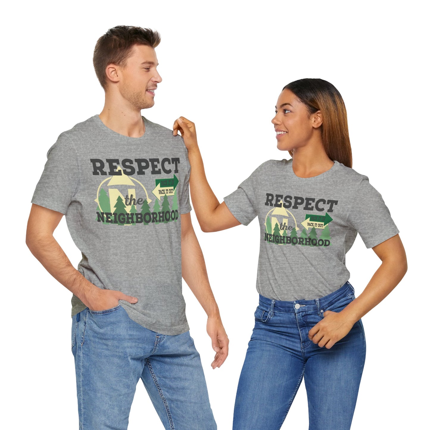 RESPECT - Unisex Jersey Short Sleeve Tee