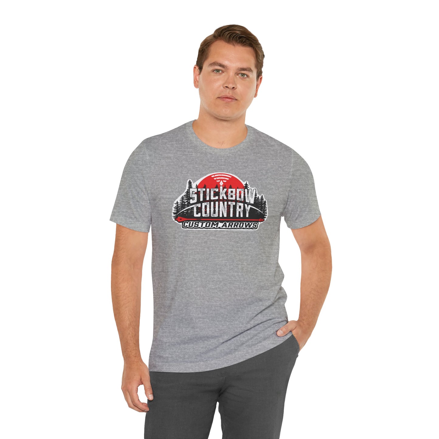 Stickbow Country Custom Arrows Logo - Short Sleeve Tee
