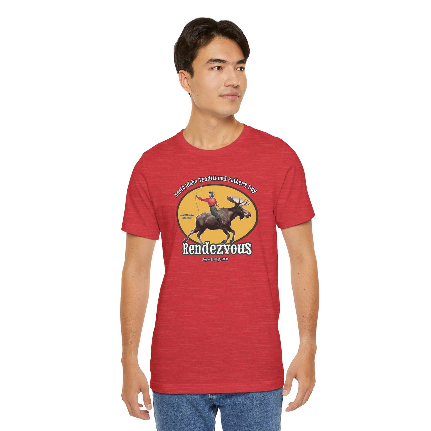 NITB Rendezvous | Moose Rider Beer Label - Unisex Jersey Short Sleeve Tee