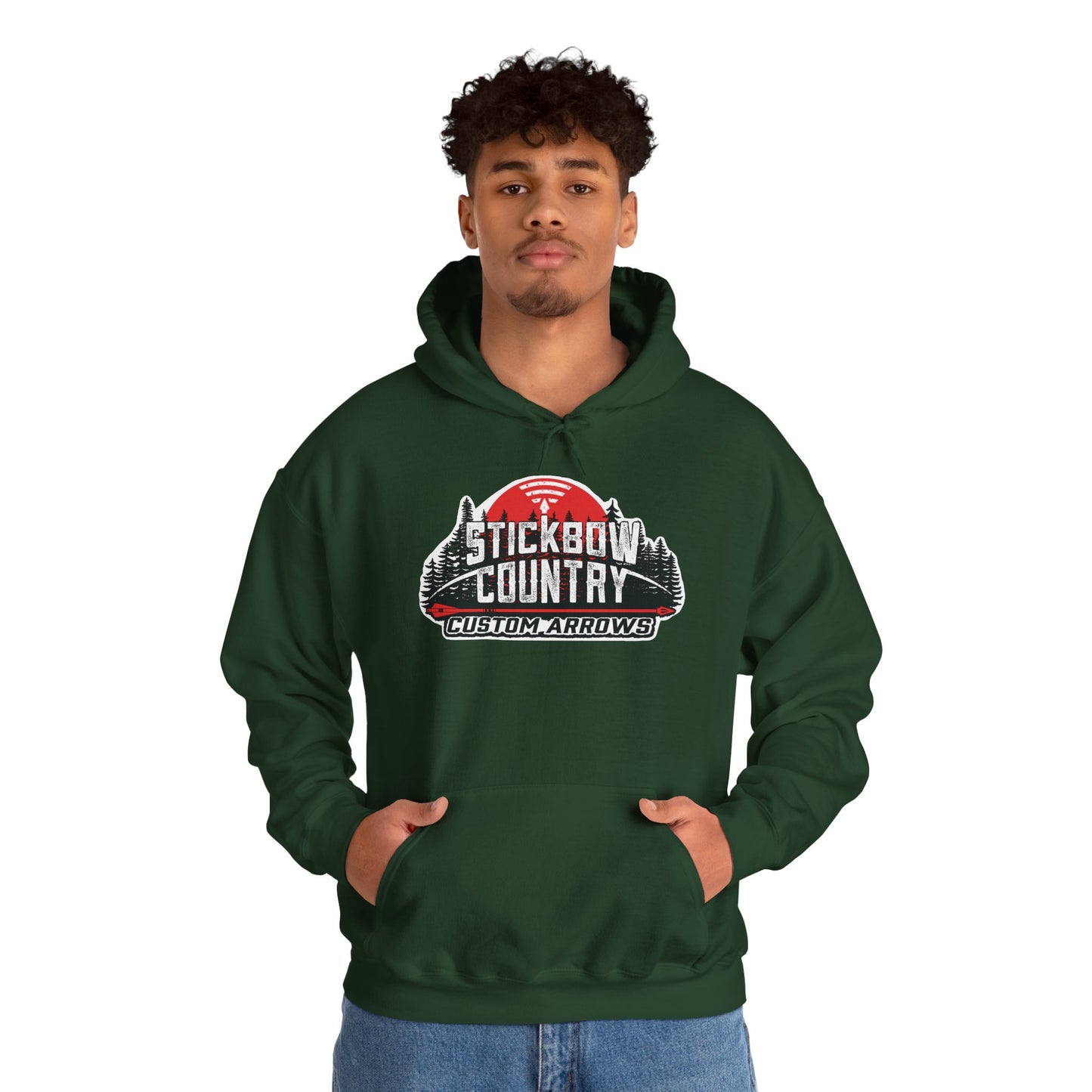 Stickbow Country Custom Arrows Hoodie - Unisex Heavy Blend™ Hoodie