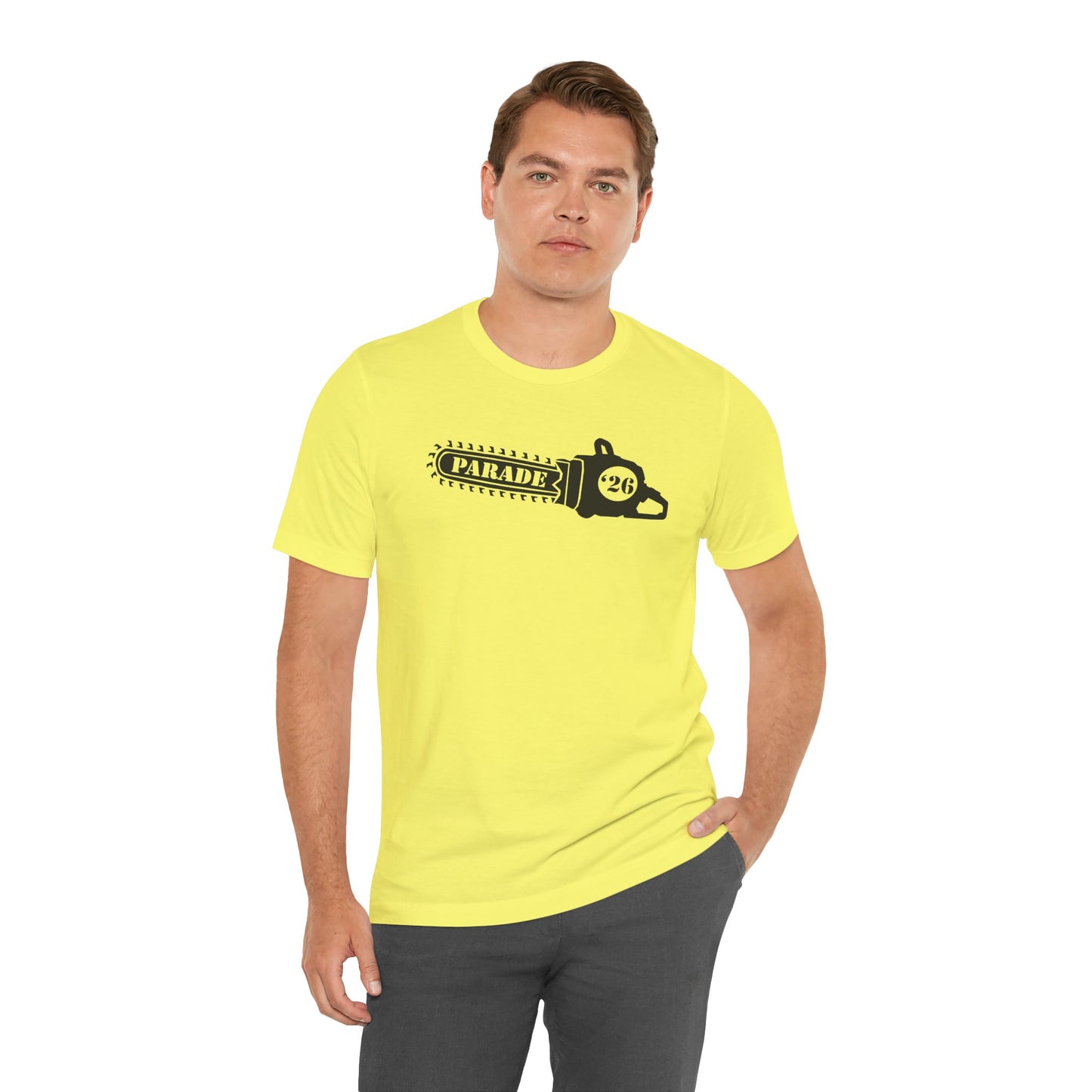 Chainsaw Icon — Retro Logo SS T-Shirt