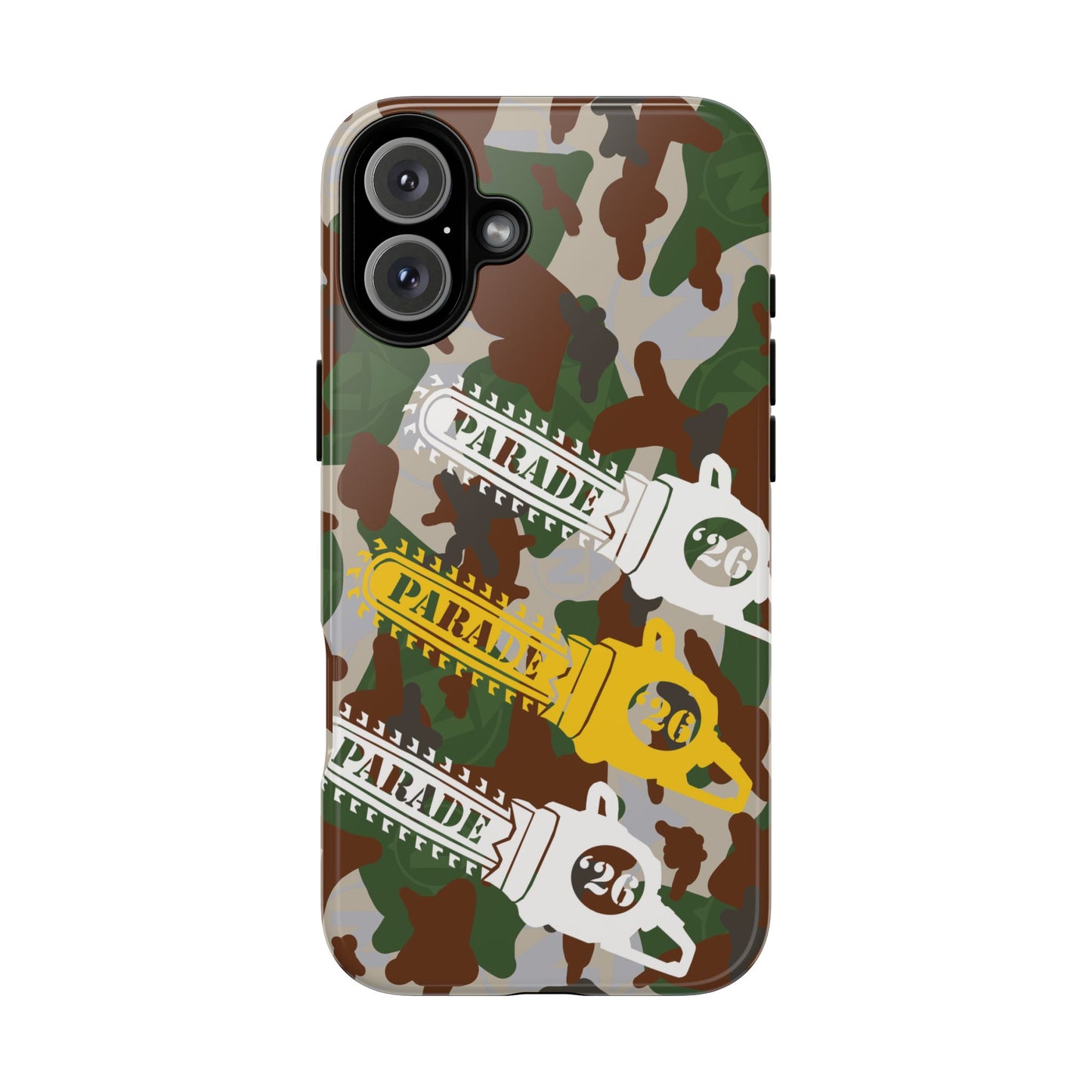 Chainsaw Icon | Camo - Protective Phone Case