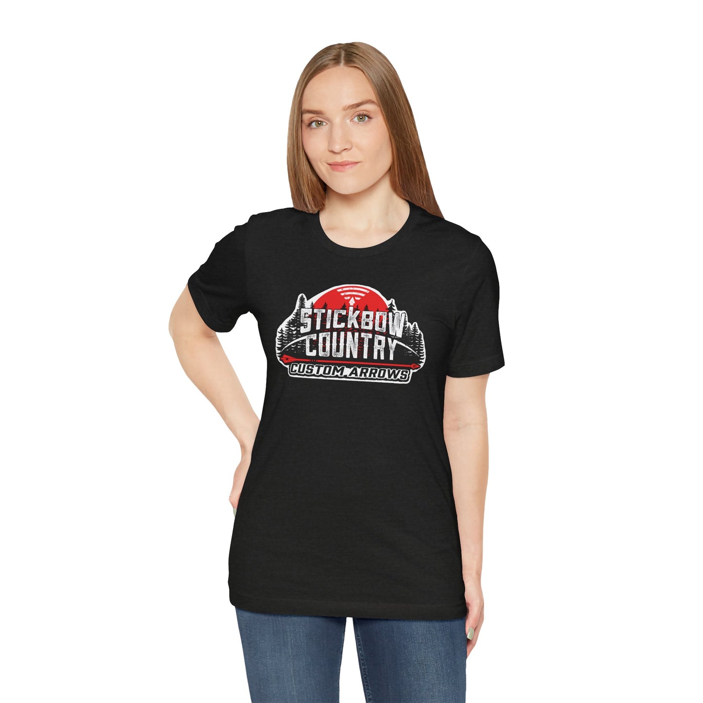 Stickbow Country Custom Arrows Logo - Short Sleeve Tee