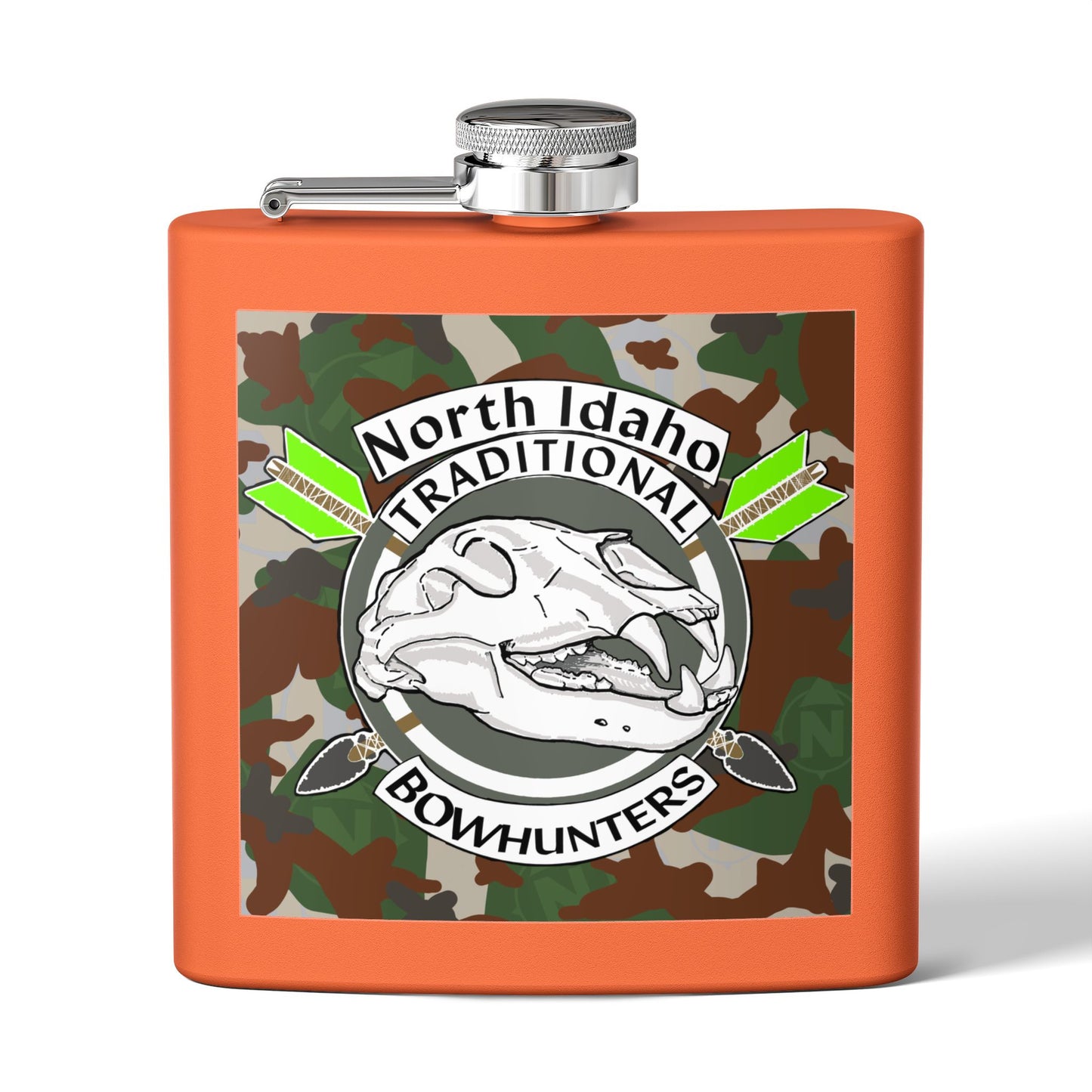 NITB "Pocket Pistol" - Stainless Steel Flask, 6oz