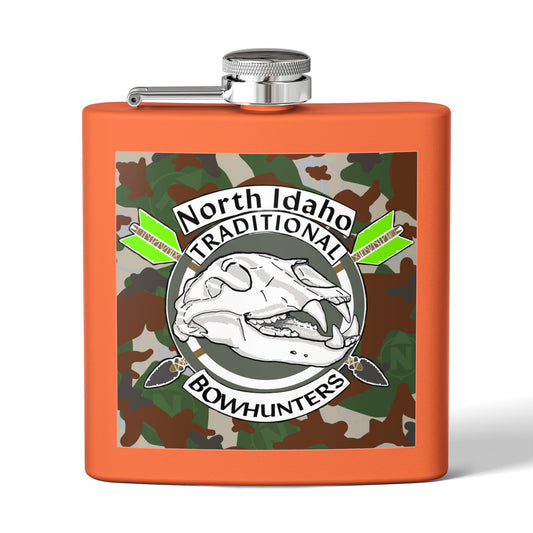 NITB "Pocket Pistol" - Stainless Steel Flask, 6oz