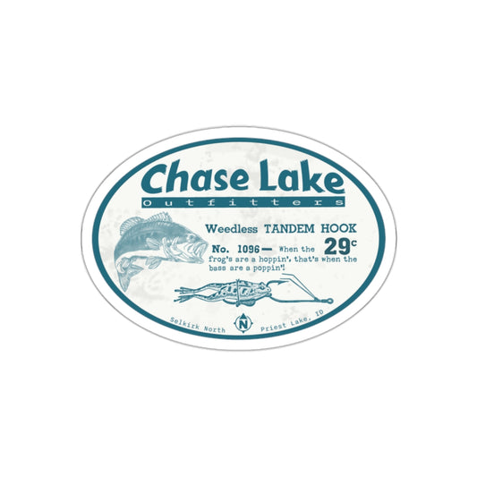 Chase Lake Outfitters |Bass Fishing-  Die-Cut Stickers