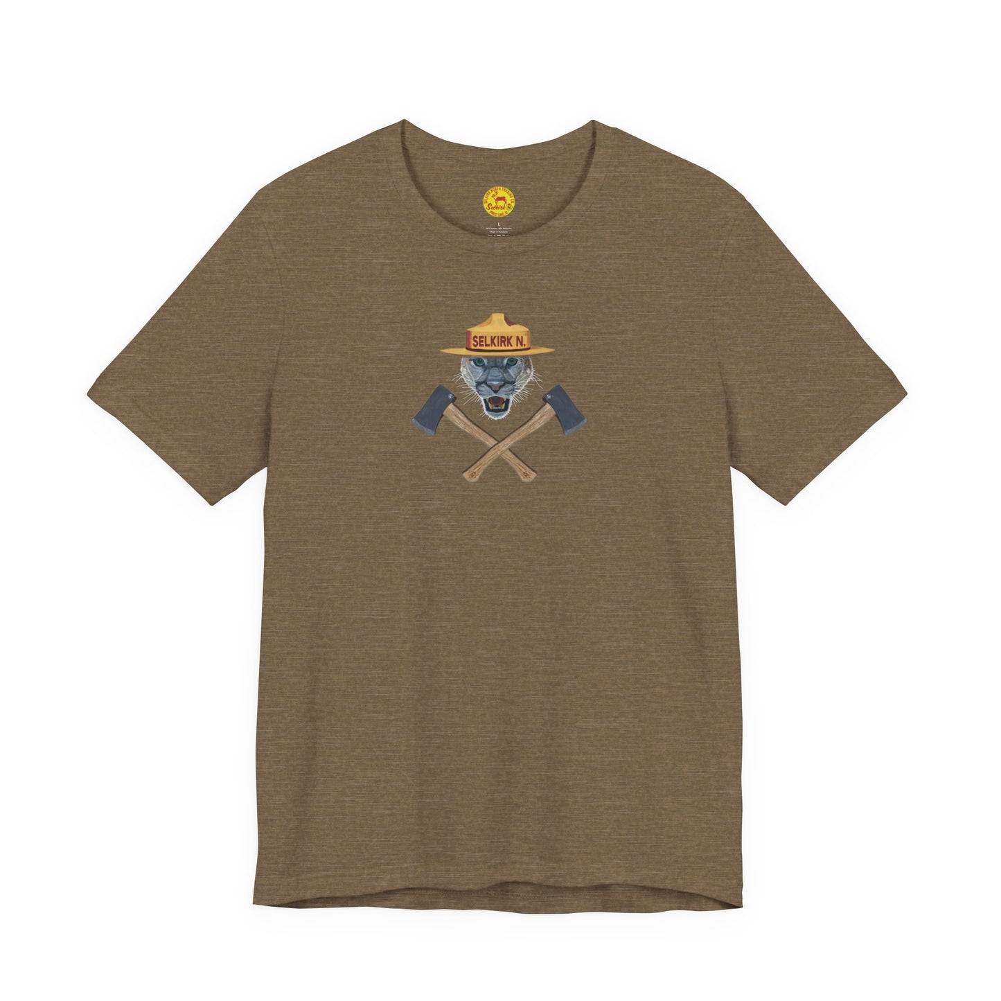 Selkirk Tommy | Vintage PSA Matchbook | Prevent Forest Fires  | Unisex SS T-Shirt