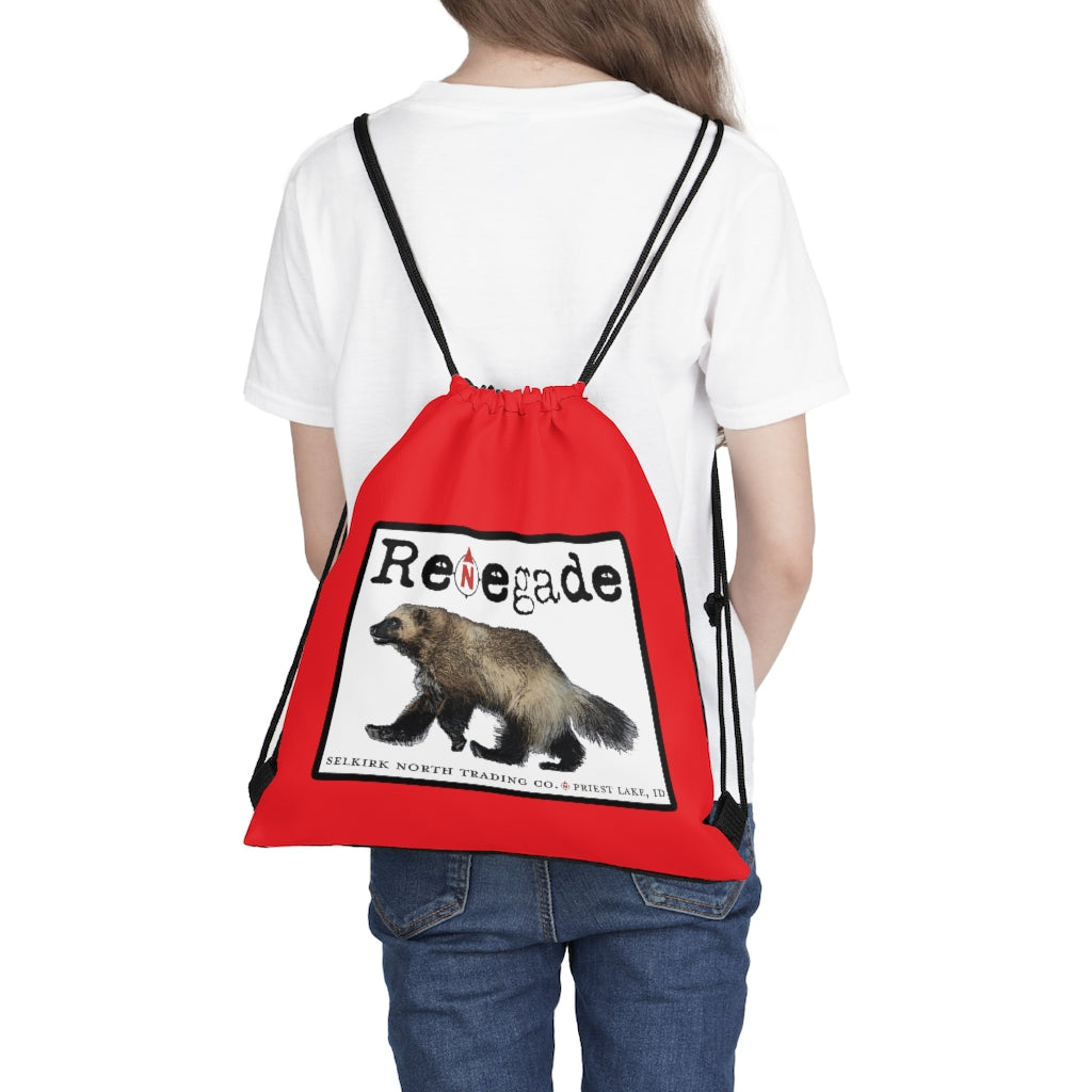 Renegade - Red, Outdoor Drawstring Bag