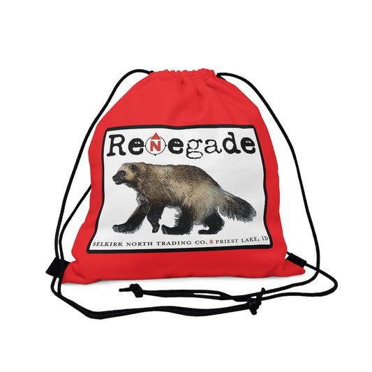 Renegade - Red, Outdoor Drawstring Bag