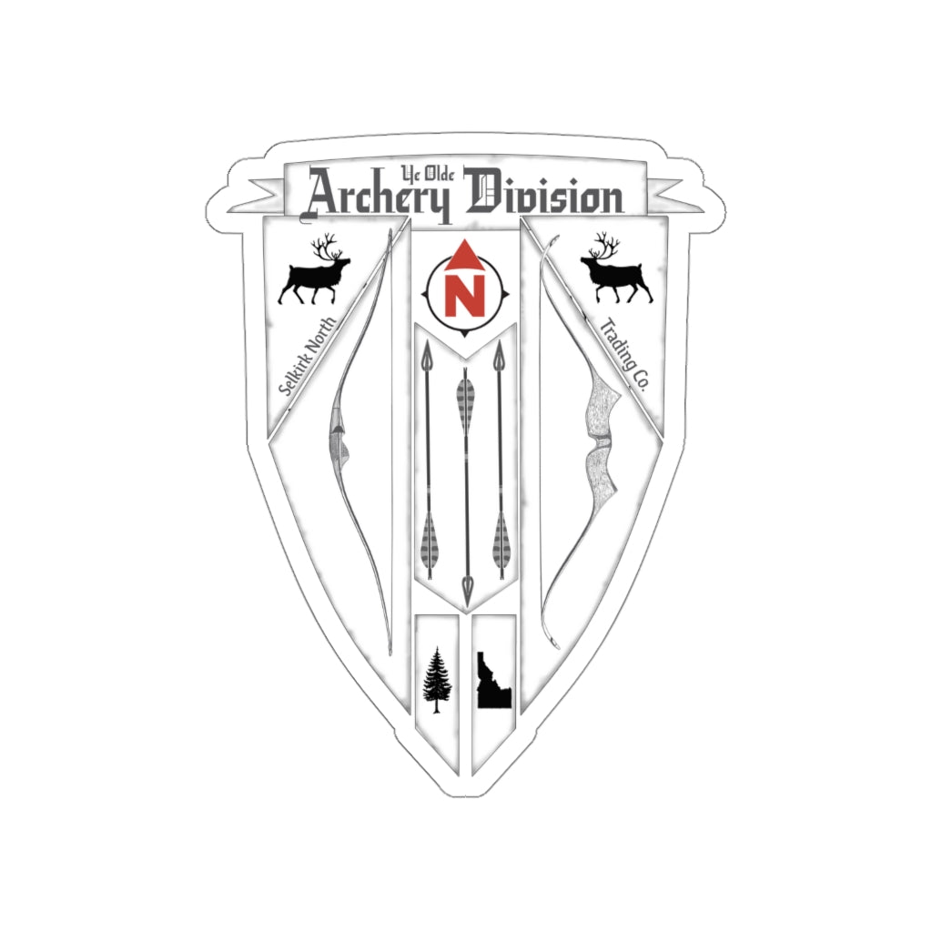 Selkirk North Archery Division - Die-Cut Stickers