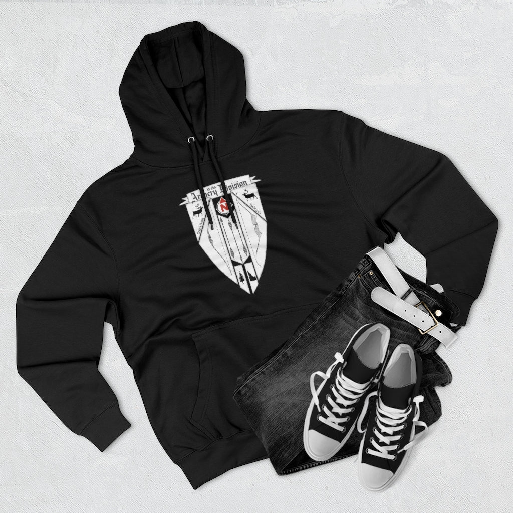 Selkirk North Archery Division - Men's Premium Pullover Hoodie