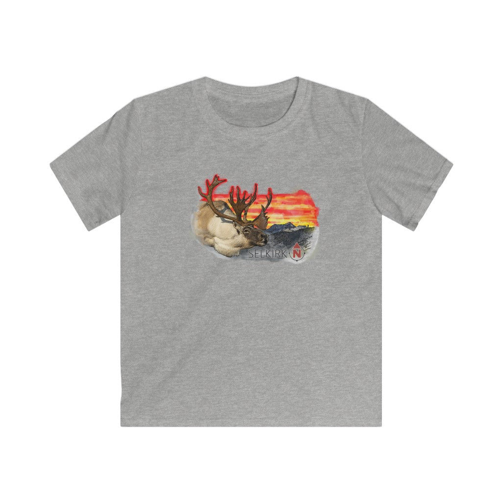 Selkirk Native - Kids Woodland Caribou Softstyle Tee