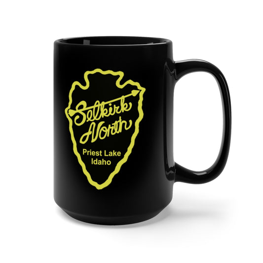 Flint Knappy - Black Mug 15oz