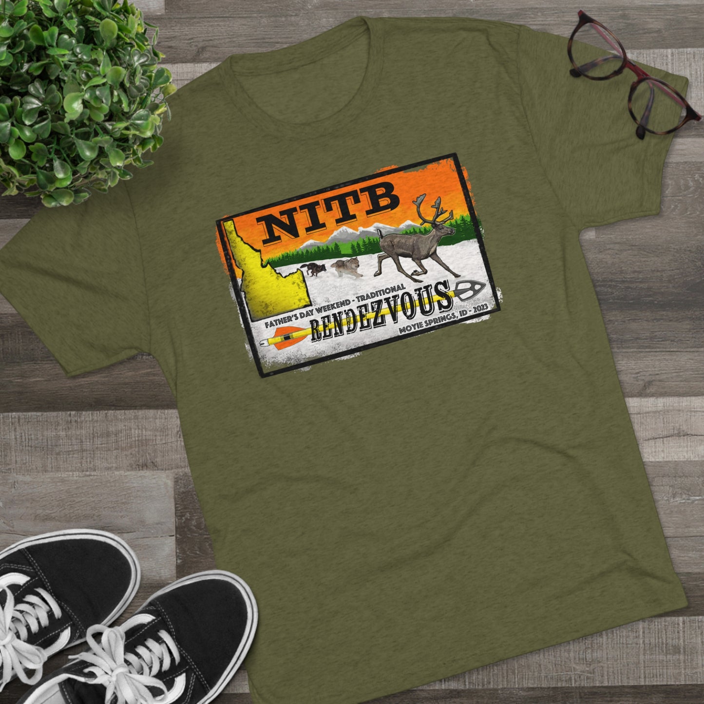 NITB 23' Trad Rendezvous - Unisex Tri-Blend Crew Tee