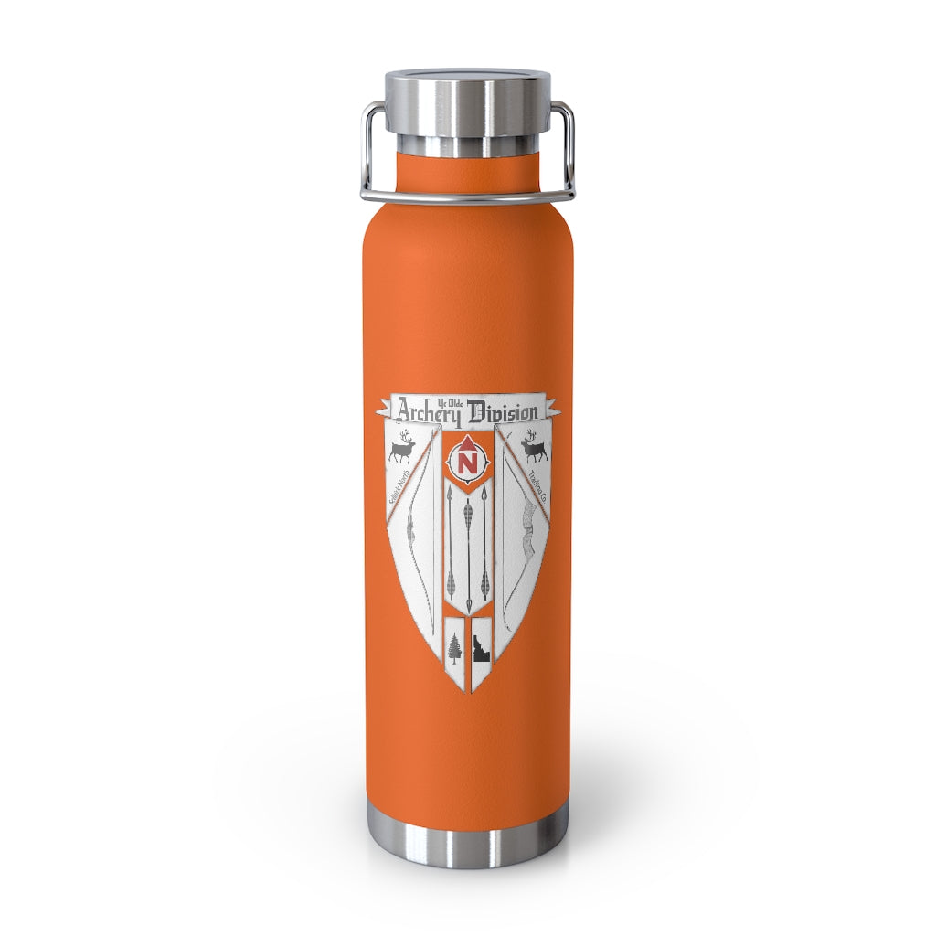 Selkirk North Archery Division - Copper Vacuum Insulated Bottle, 22oz