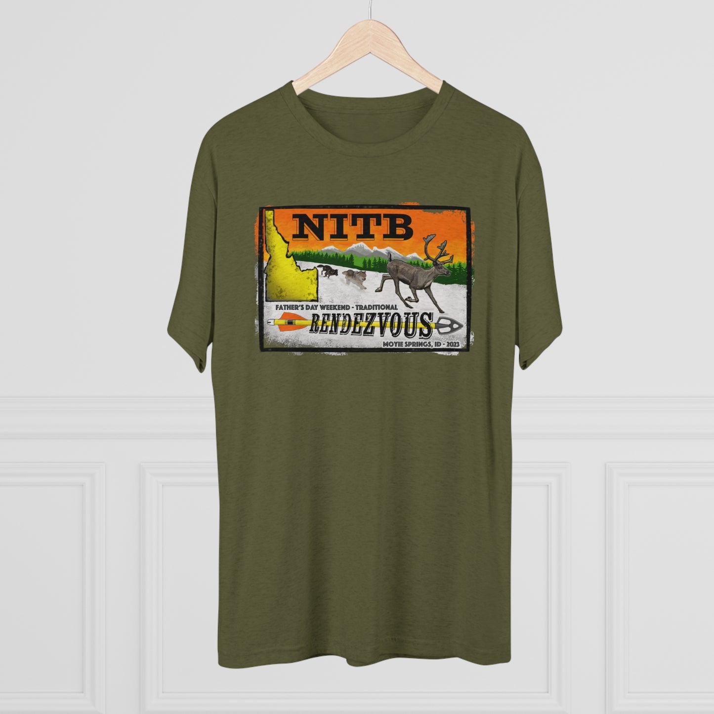 NITB 23' Trad Rendezvous - Unisex Tri-Blend Crew Tee