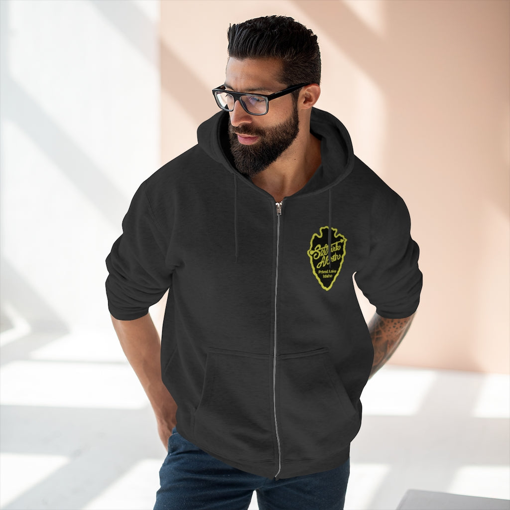 Flint Knappy - Men's Premium Full Zip Hoodie