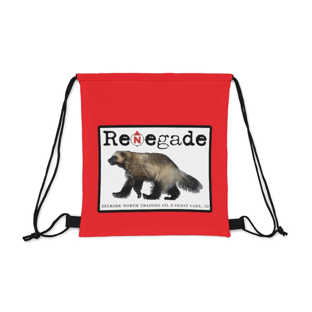 Renegade - Red, Outdoor Drawstring Bag