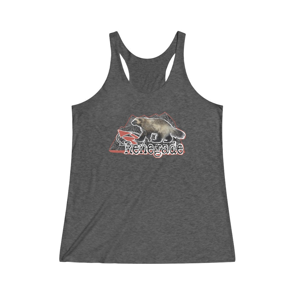 Renegade II - Women's Tri-Blend Racerback Tank