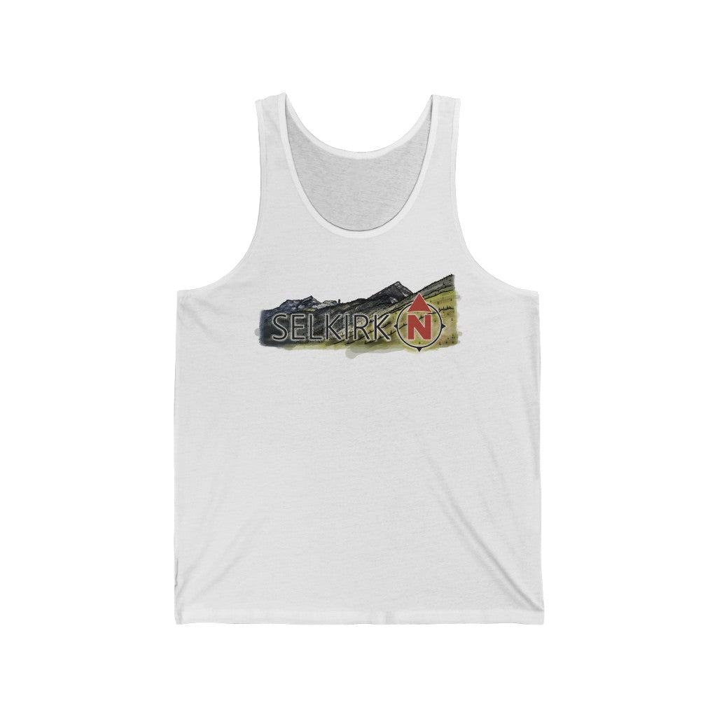 Selkirk Crest Watercolor - Men's Jersey Tank