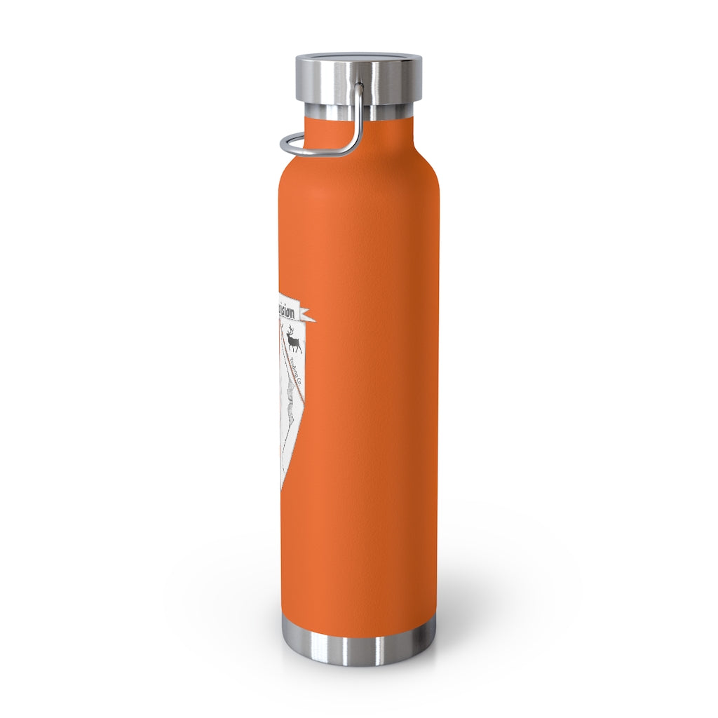 Selkirk North Archery Division - Copper Vacuum Insulated Bottle, 22oz