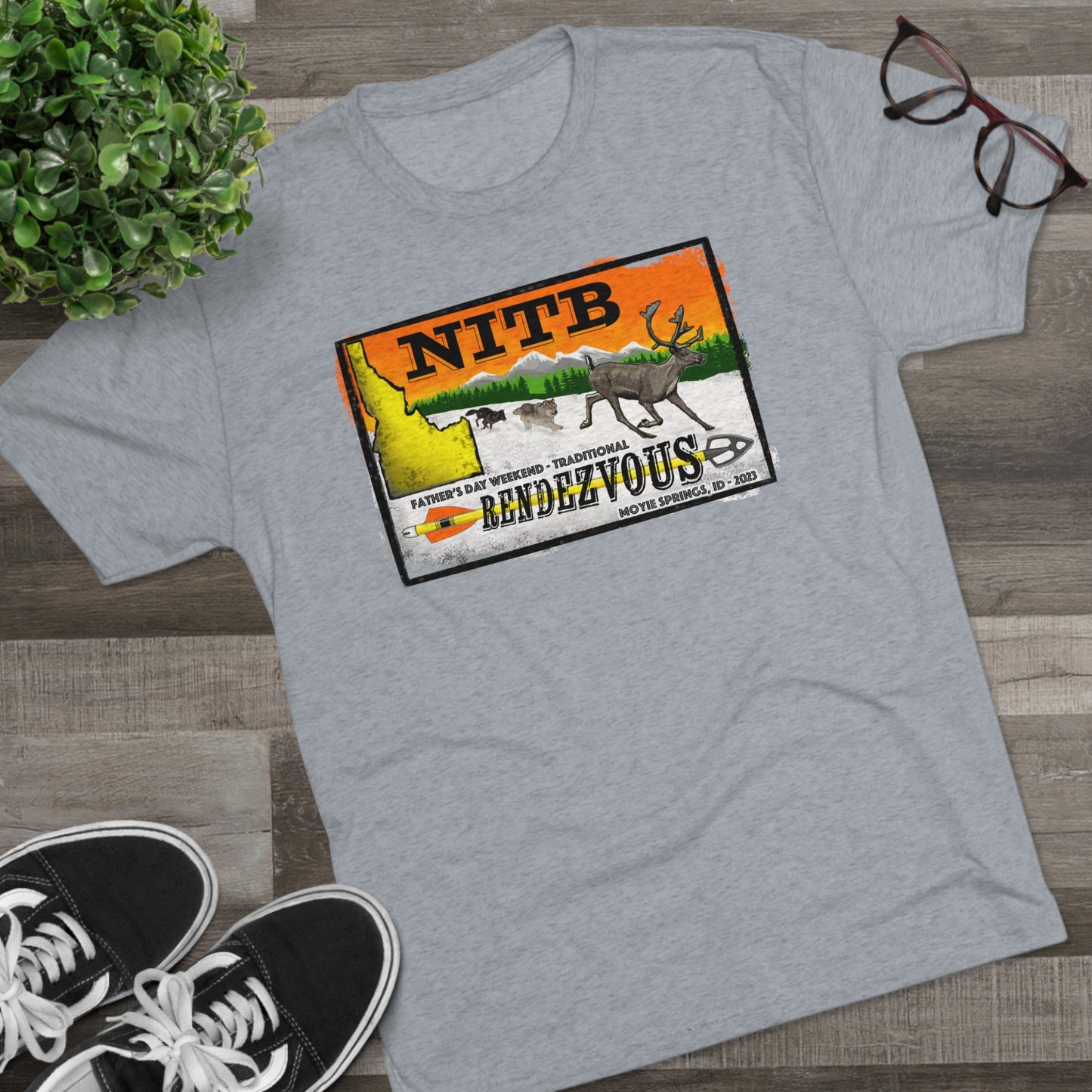 NITB 23' Trad Rendezvous - Unisex Tri-Blend Crew Tee