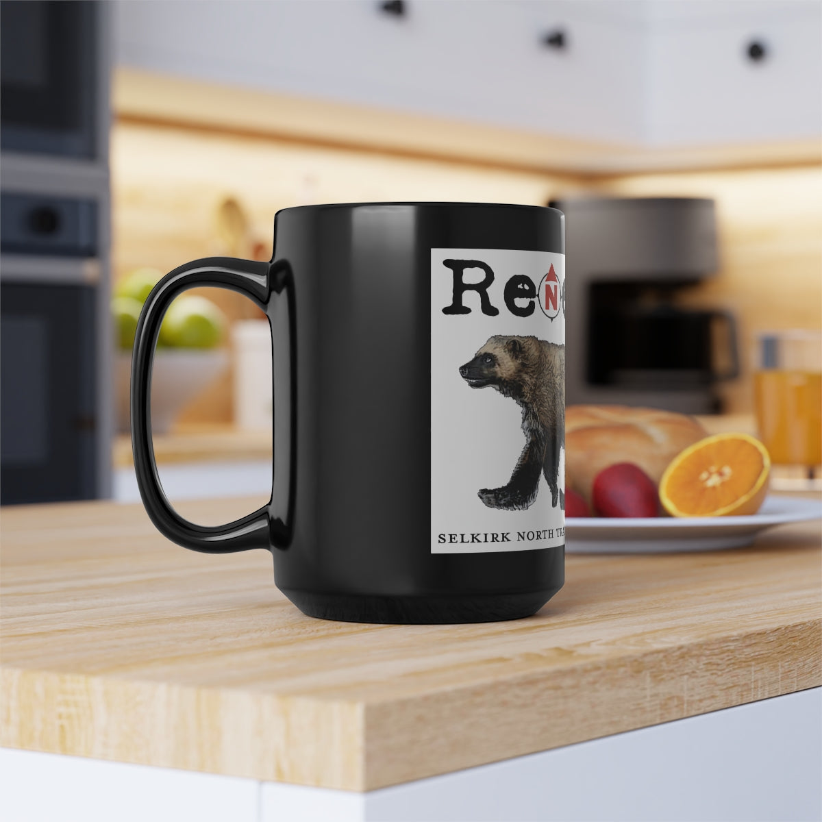 Selkirk Renegade - Black Mug, 15oz