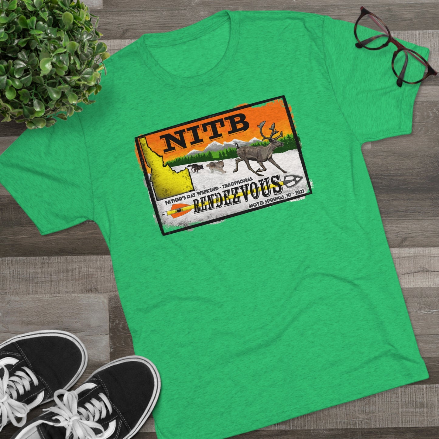 NITB 23' Trad Rendezvous - Unisex Tri-Blend Crew Tee